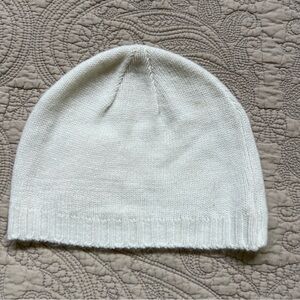 Soft, cream colored beanie from Joe Boxer
